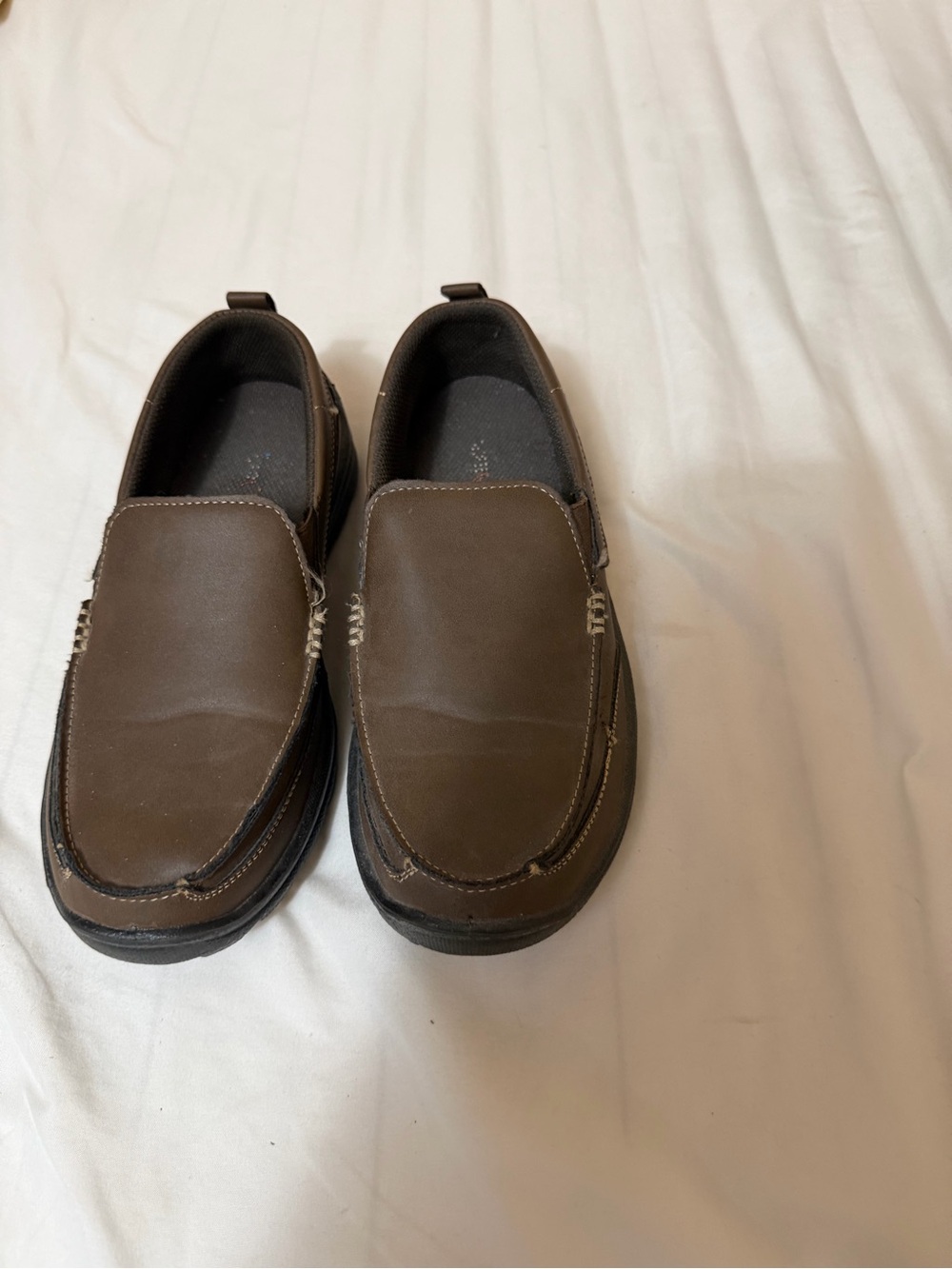 Men's Brown Slip-On Casual Loafers